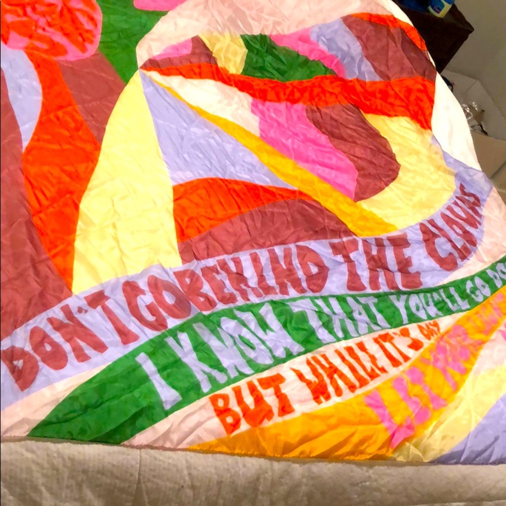 Colorful light weight scarf